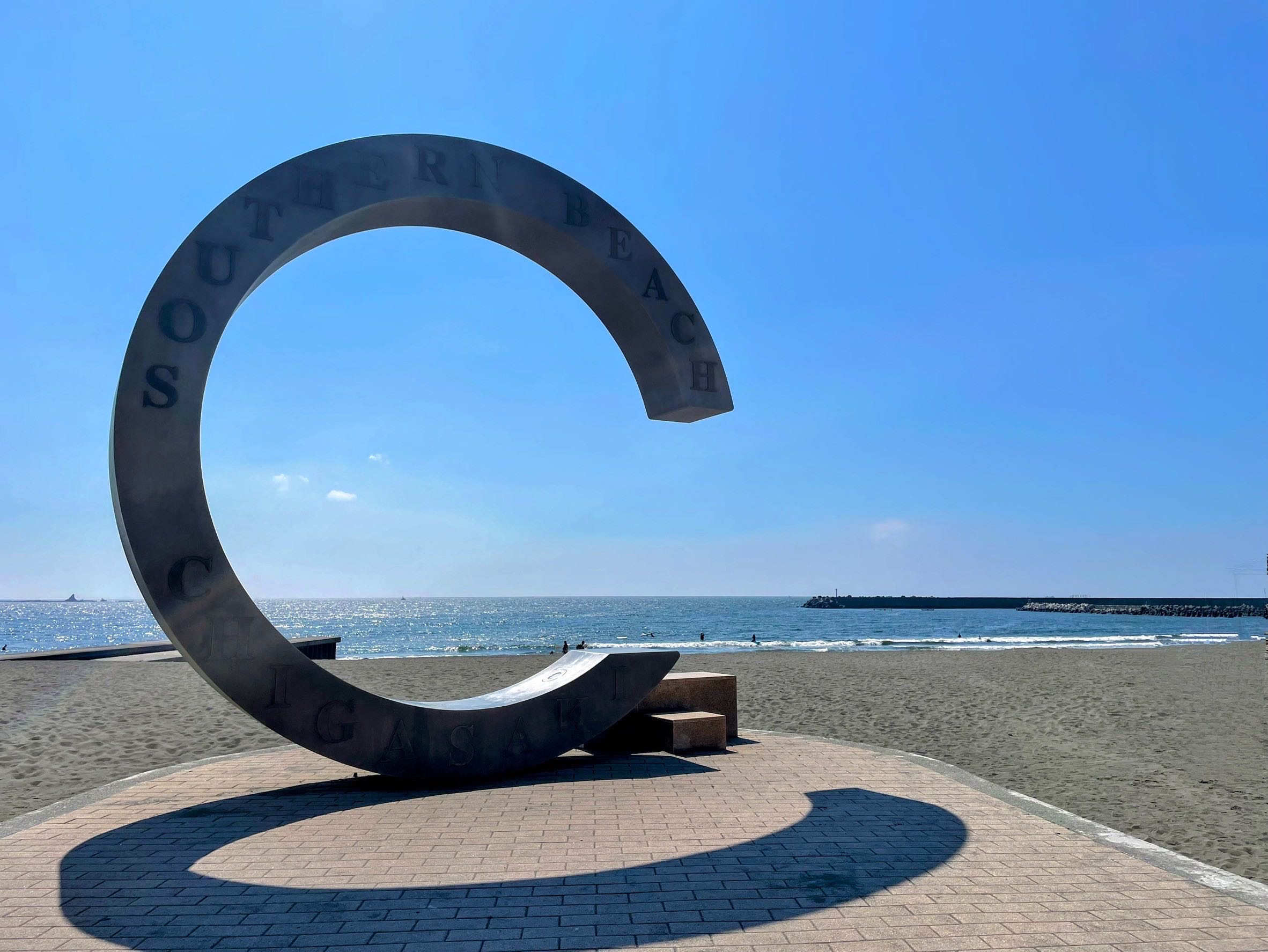 湘南エリアの海辺の風景